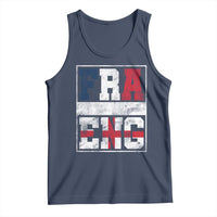 FRA ENG France England Flag Graphic Tank Top French English Country Pride