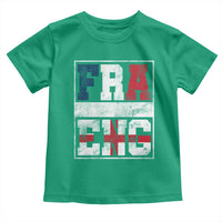 FRA ENG France England Flag Graphic Toddler T Shirt French English Country Pride
