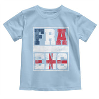 FRA ENG France England Flag Graphic Toddler T Shirt French English Country Pride