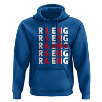 FRA ENG France England Flag Graphic Hoodie French English Typographic Dual Heritage Pride Match Day