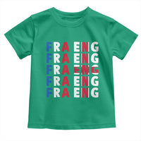 FRA ENG France England Flag Graphic Toddler T Shirt French English Typographic Dual Heritage Pride Match Day