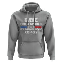 Save Girls Sports Its Common Sense XX Not Equal XY Hoodie Biological Science Varsity Athletic Graphic