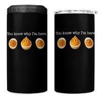 You Know Why I'm Here Deviled Eggs 4 in 1 Can Cooler Tumbler Funny Thanksgiving Potluck - Wonder Print Shop