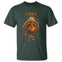 Funny F Caw F Turkey Meme Thanksgiving Graphic T Shirt Funny Fowl Mood Humor - Wonder Print Shop