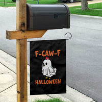 F Caw F Ghost Chicken Costume Garden Flag Funny Cute Halloween Poultry Lover - Wonder Print Shop
