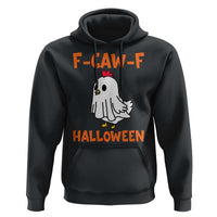 F Caw F Ghost Chicken Costume Hoodie Funny Cute Halloween Poultry Lover - Wonder Print Shop