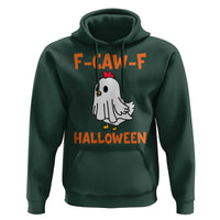 F Caw F Ghost Chicken Costume Hoodie Funny Cute Halloween Poultry Lover - Wonder Print Shop