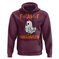 F Caw F Ghost Chicken Costume Hoodie Funny Cute Halloween Poultry Lover - Wonder Print Shop