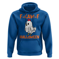 F Caw F Ghost Chicken Costume Hoodie Funny Cute Halloween Poultry Lover - Wonder Print Shop