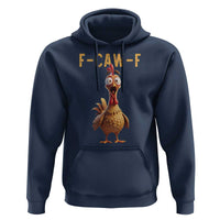 F Caw F Classic Chicken Scream Hoodie Poultry Joke Farm Life Humor - Wonder Print Shop