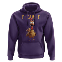 F Caw F Classic Chicken Scream Hoodie Poultry Joke Farm Life Humor - Wonder Print Shop