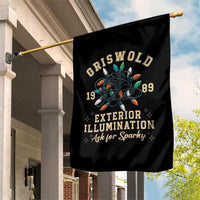 Griswold Christmas Lights Garden Flag Exterior Illumination Ask for Sparky Funny Holiday - Wonder Print Shop