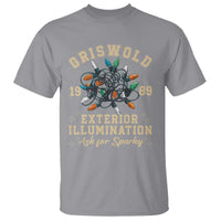 Griswold Christmas Lights T Shirt Exterior Illumination Ask for Sparky Funny Holiday - Wonder Print Shop