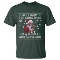 Funny Christmas Billy Meme T Shirt A 8 Ball and 2 Million Dollars Baby Uncle in Santa Suit - Wonder Print Shop