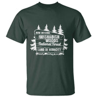 Iwishabish Woods National Forest T Shirt Funny Land of Audacity Meme Sassy Humor - Wonder Print Shop