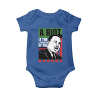 Martin Luther King MLK Baby Onesie A Riot Is The Language Of The Unheard Civil Rights