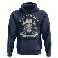 Gulf of Mexico Pirate Sugar Skull Hoodie Est 1550 Stay Salty And Resist
