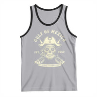 Gulf of Mexico Pirate Sugar Skull Tank Top Est 1550 Stay Salty And Resist