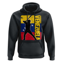 Venezuela Baseball Pride Vintage Flag Hoodie Venezuelan Sports Fan Gift for Latino Beisbol Lovers