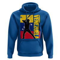 Venezuela Baseball Pride Vintage Flag Hoodie Venezuelan Sports Fan Gift for Latino Beisbol Lovers