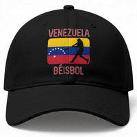 Venezuela Beisbol Flag Baseball Cap Venezuelan Baseball Pride Latino Sports Fans