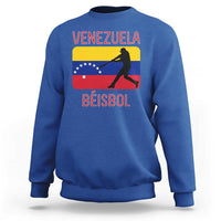 Venezuela Beisbol Flag Sweatshirt Venezuelan Baseball Pride Latino Sports Fans