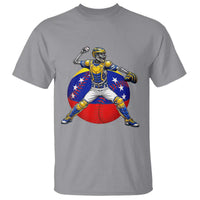 Venezuela Baseball Pitcher Skeleton T Shirt Venezuelan Flag Venezuela Pride Sports Fans