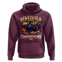 Venezuela Champions 2026 Hoodie Beisbol Venezuelan Pride Flag Baseball Fans
