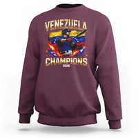 Venezuela Champions 2026 Sweatshirt Beisbol Venezuelan Pride Flag Baseball Fans