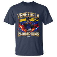 Venezuela Champions 2026 T Shirt Beisbol Venezuelan Pride Flag Baseball Fans