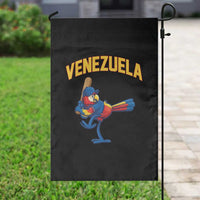 Venezuela Baseball Macaw Batter Garden Flag Ara Macao Guacamaya Venezuelan Pride