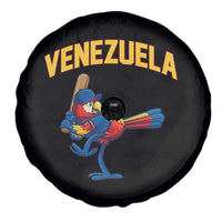 Venezuela Baseball Macaw Batter Spare Tire Cover Ara Macao Guacamaya Venezuelan Pride