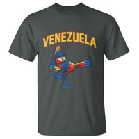 Venezuela Baseball Macaw Batter T Shirt Ara Macao Guacamaya Venezuelan Pride
