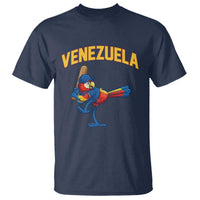 Venezuela Baseball Macaw Batter T Shirt Ara Macao Guacamaya Venezuelan Pride