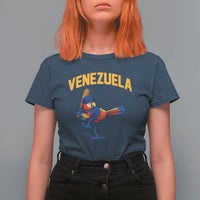 Venezuela Baseball Macaw Batter T Shirt For Women Ara Macao Guacamaya Venezuelan Pride