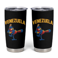 Venezuela Baseball Macaw Batter Tumbler Cup Ara Macao Guacamaya Venezuelan Pride