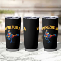 Venezuela Baseball Macaw Batter Tumbler Cup Ara Macao Guacamaya Venezuelan Pride