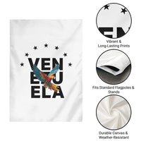 Venezuela Pride Flying Macaw Garden Flag Ara Macao Guacamaya Venezuelan Pride Tropical Bird