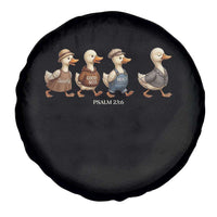 Funny Christian Psalm 23:6 Duck Pun Spare Tire Cover Surely Goodness and Mercy Cute Bible Humor Gift