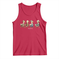 Funny Christian Psalm 23:6 Duck Pun Tank Top Surely Goodness and Mercy Cute Bible Humor Gift