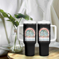 Christian Faith Last Supper Scripture Tumbler With Handle He Died for Me So I Live for Him Corinthians 5:15 Inspiration
