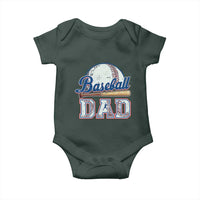 Baseball Dad Baby Onesie Baseball Sport Lovers For Father's Day