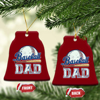 Baseball Dad Ceramic Ornament Baseball Sport Lovers For Father's Day - Wonder Print Shop
