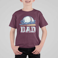 Baseball Dad T Shirt For Kid Baseball Sport Lovers For Father's Day