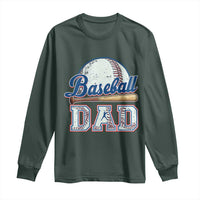 Baseball Dad Long Sleeve Shirt Baseball Sport Lovers For Father's Day