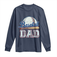 Baseball Dad Long Sleeve Shirt Baseball Sport Lovers For Father's Day