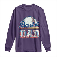 Baseball Dad Long Sleeve Shirt Baseball Sport Lovers For Father's Day