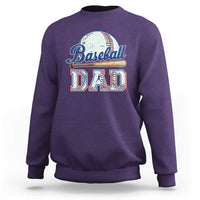 Baseball Dad Sweatshirt Baseball Sport Lovers For Father's Day
