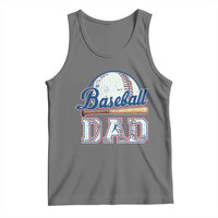 Baseball Dad Tank Top Baseball Sport Lovers For Father's Day