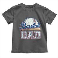 Baseball Dad Toddler T Shirt Baseball Sport Lovers For Father's Day
